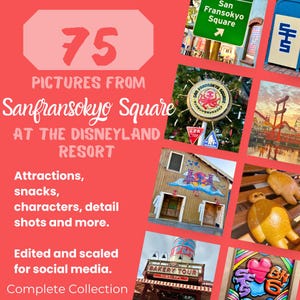 75 Disney Photos for Social Media | Travel Agent Resources | San Fransokyo | Advertising | Disney Parks | Digital Download | Marketing