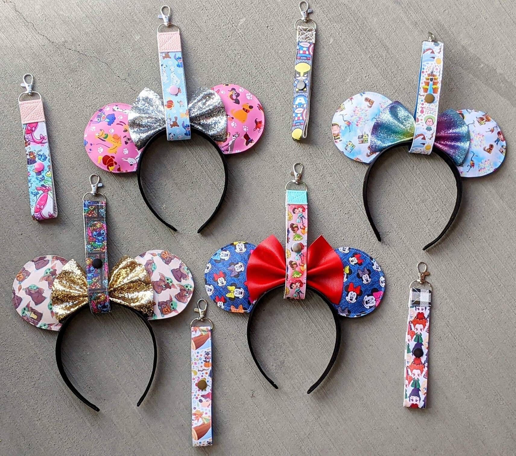 Ear Holder Minnie Ears Disney Inspired Park Inspired Etsy