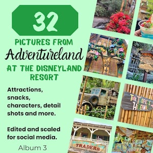 32 Disney Photos for Social Media | Travel Agent Resources | Adventureland | Advertising | Disney Parks | Digital Download | Marketing