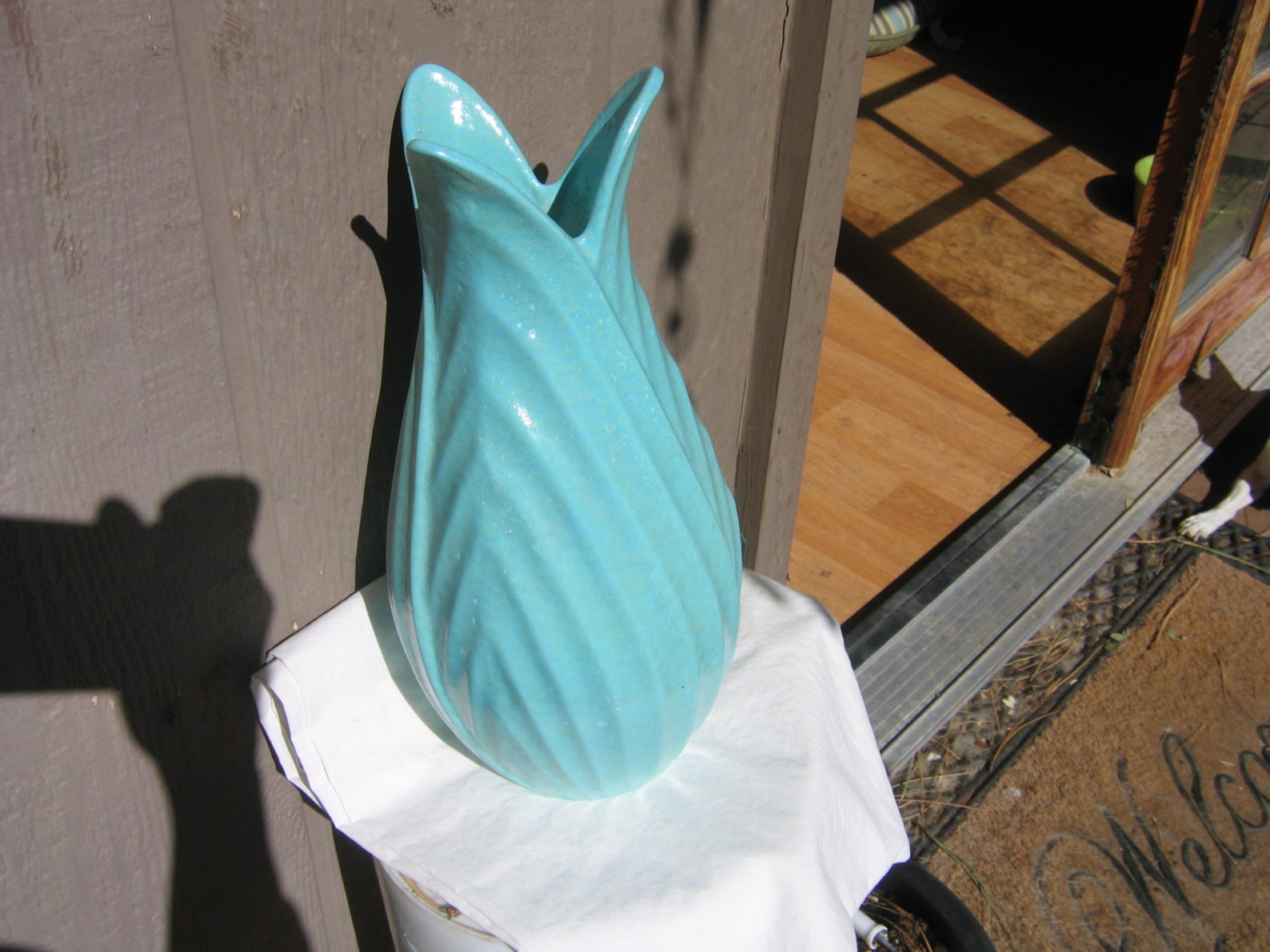 Royal Haeger USA Tulip Vase Vintage Vase Porcelain Vase Etsy