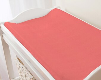 coral changing pad cover