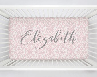 baby crib sheets with name
