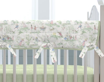 Nursery Rhyme Crib Bedding Etsy