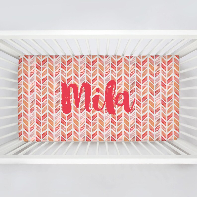 Personalized Crib Sheet by Carousel Designs. Design your own Etsy