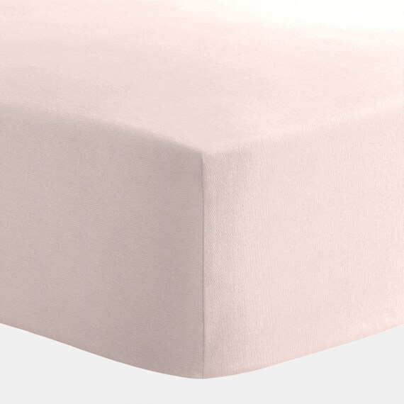 pale pink crib sheet