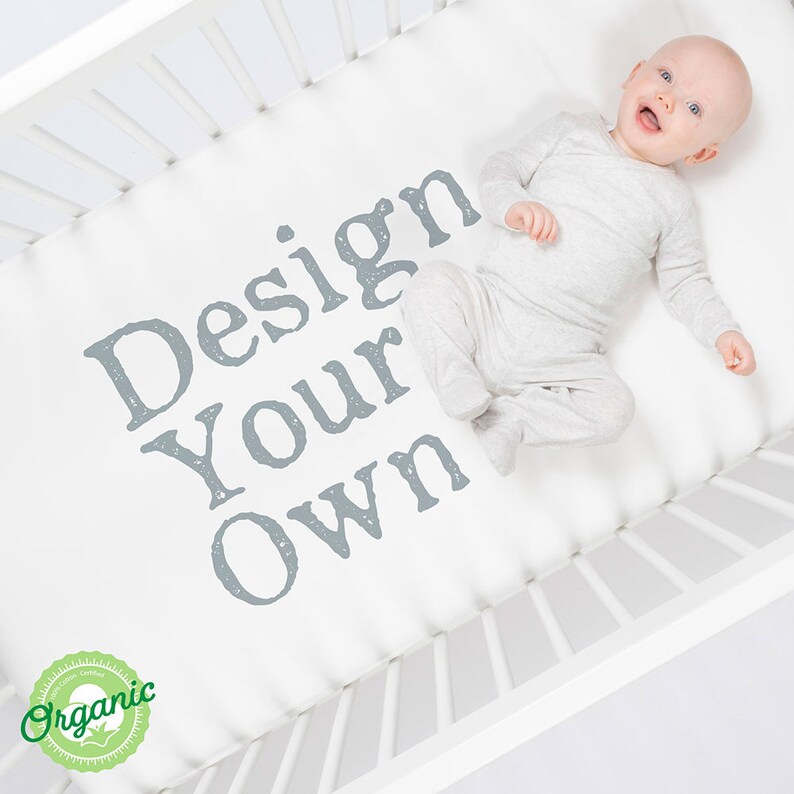 design your own crib bedding