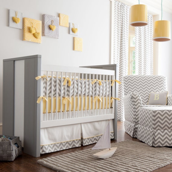 Neutral Crib Bedding Girl Baby Crib Bedding Boy Baby Etsy