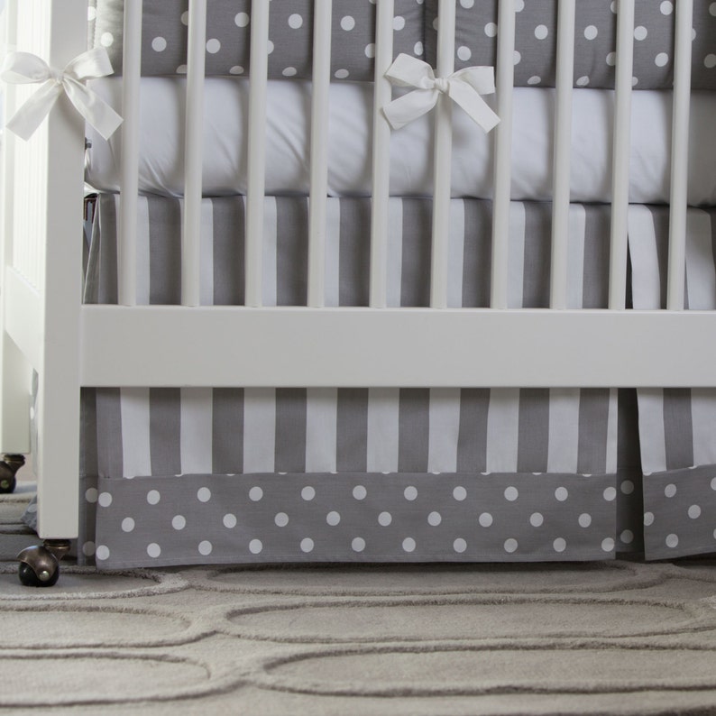 Neutral Crib Bedding Girl Baby Crib Bedding Boy Baby Etsy