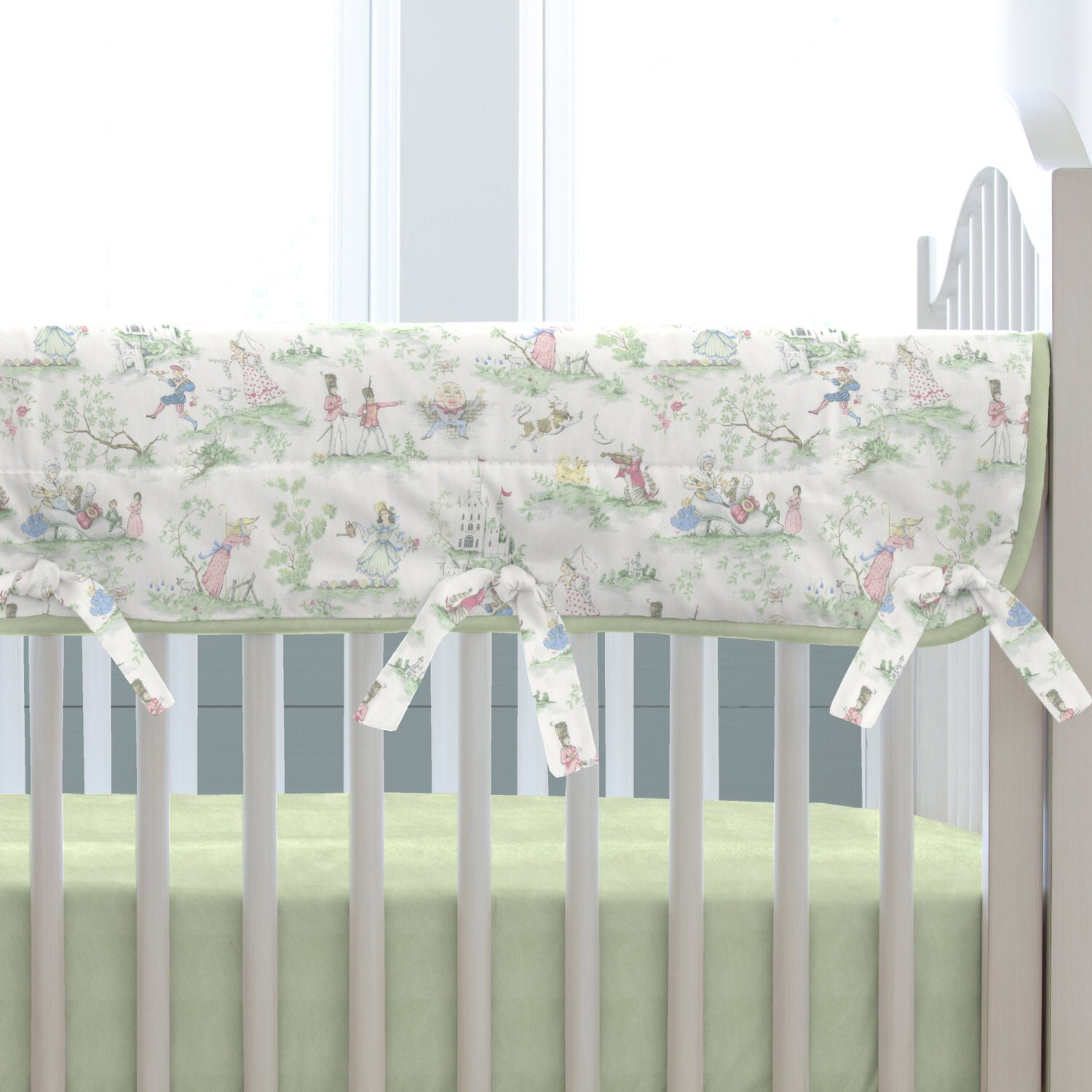Neutral Baby Crib Bedding / Girl Baby Bedding / Boy Crib Etsy