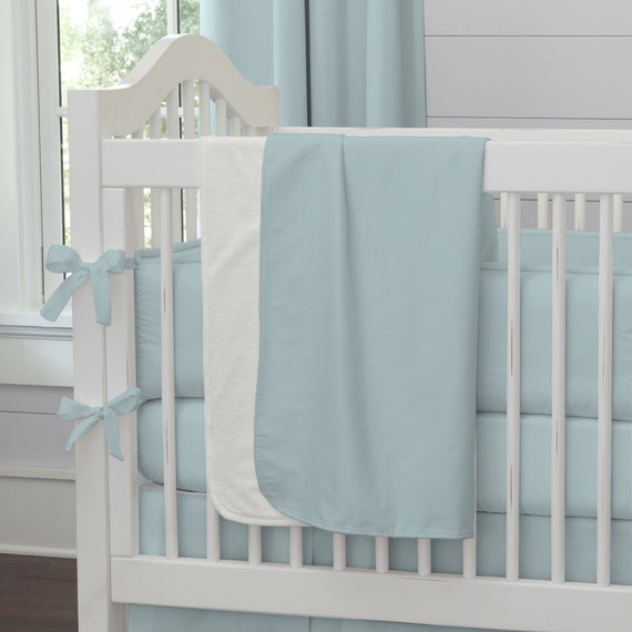 Boy Baby Bedding Solid Robin S Egg Blue Crib Blanket By - Solid Blue Nursery Bedding Boy Baby Bedding Solid Robin S Egg Blue Crib Blanket By - Solid Blue Nursery Bedding