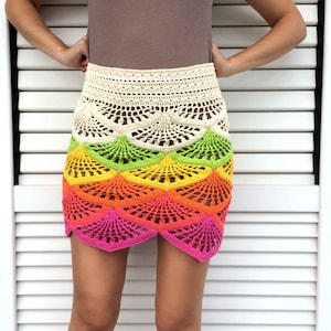 CROCHET PATTERN PDF - Crochet Skirt, Summer Skirt, Midi Skirt, Maxi Skirt, High Waisted Skirt, Easy Crochet Pattern, Boho Crochet Skirt