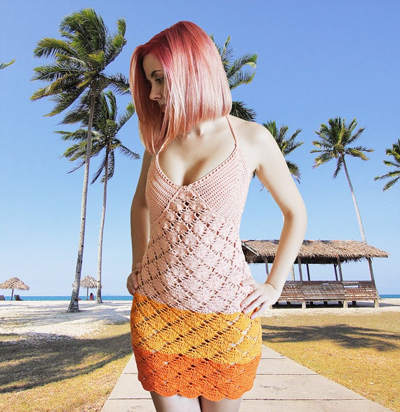 crochet halter dress pattern