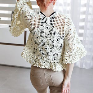 CROCHET PATTERN Crochet Top Pattern Blouse Pattern Crochet - Etsy