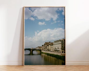 Ponte Vecchio Florence Print: Italy Travel Photography (Digital Download)