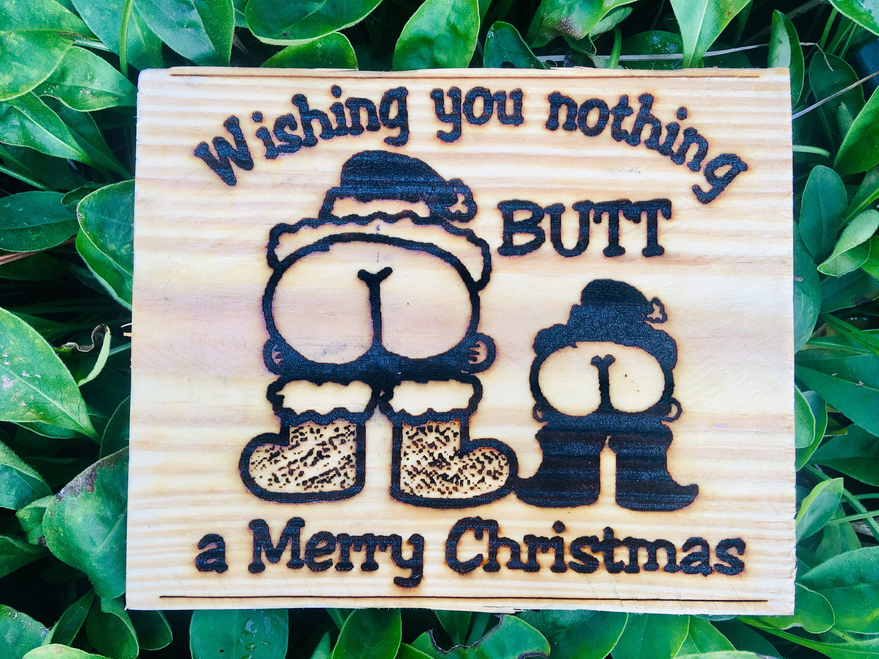 Funny Christmas Sign