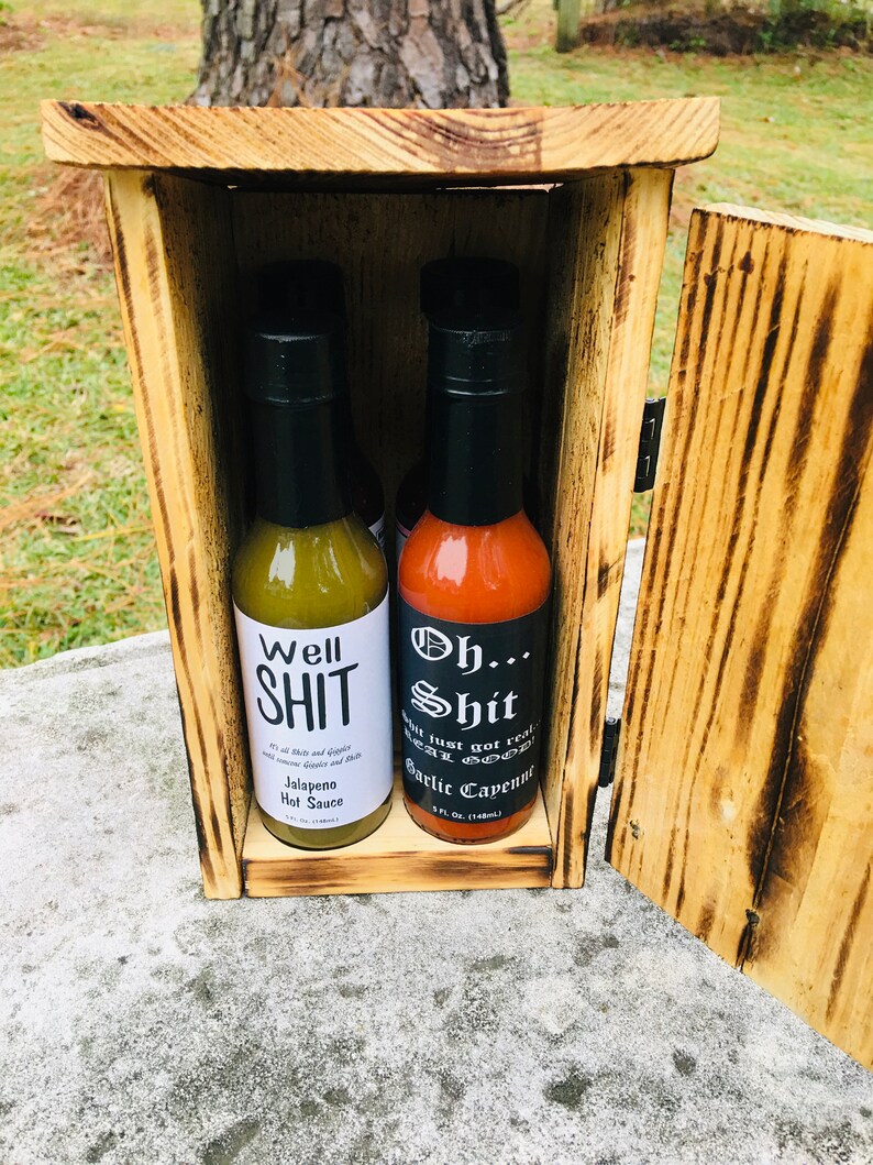 Outhouse Hot Sauce Gift Set USMC GIft Personalized GIft Etsy