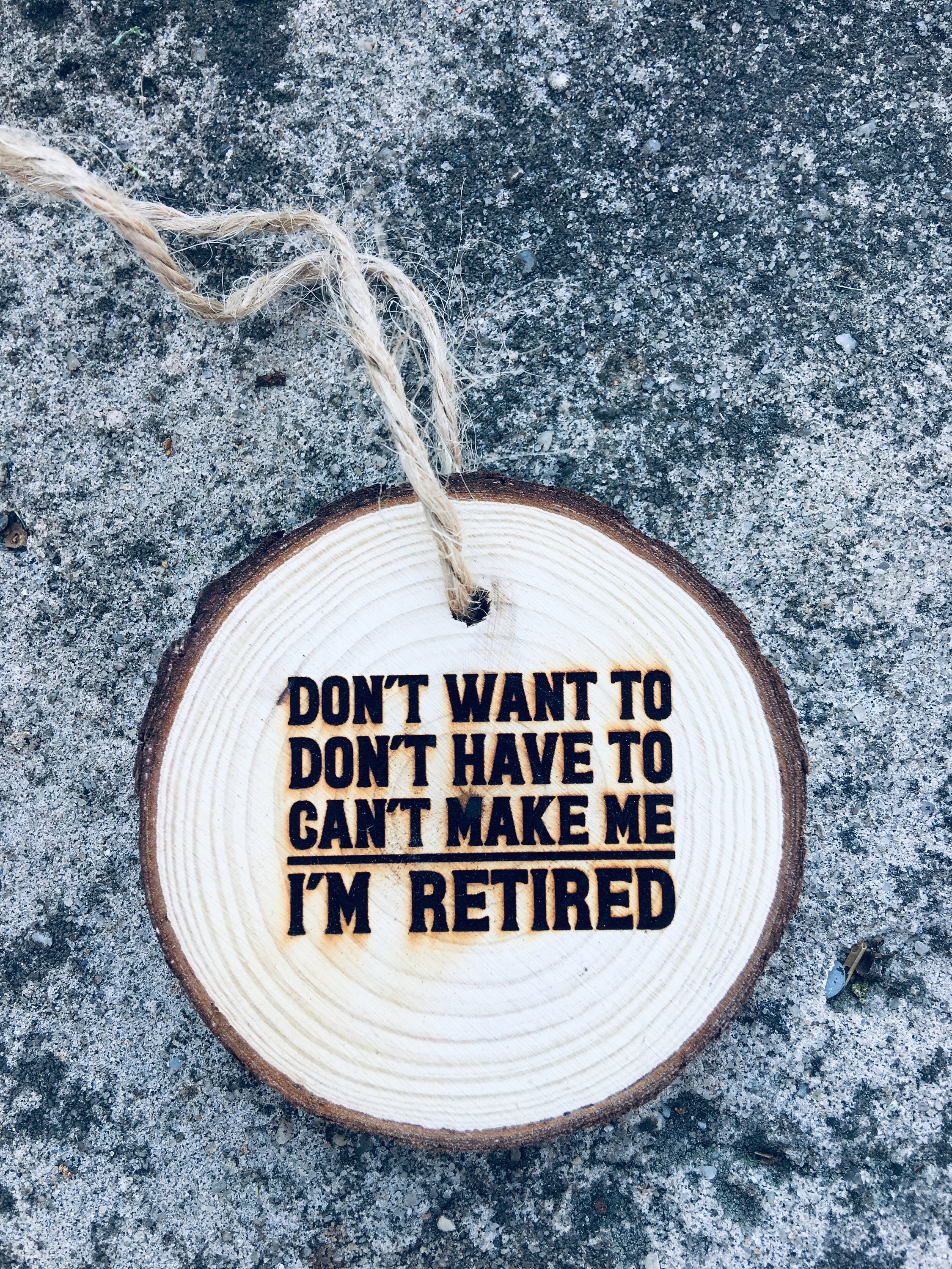 Retirement Ornament