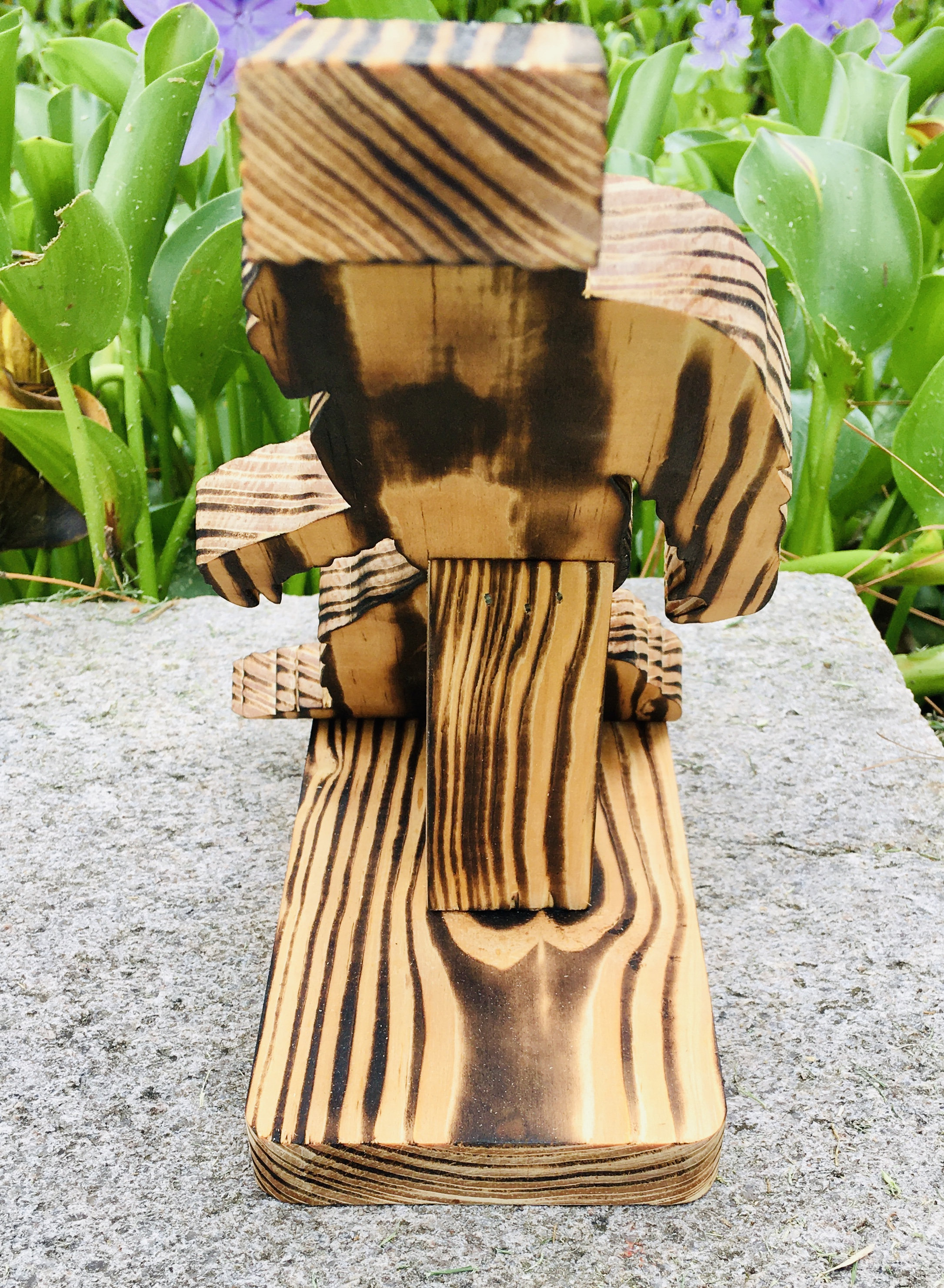 Wooden game controller and Headset Stand, Bigfoot Game controller stand