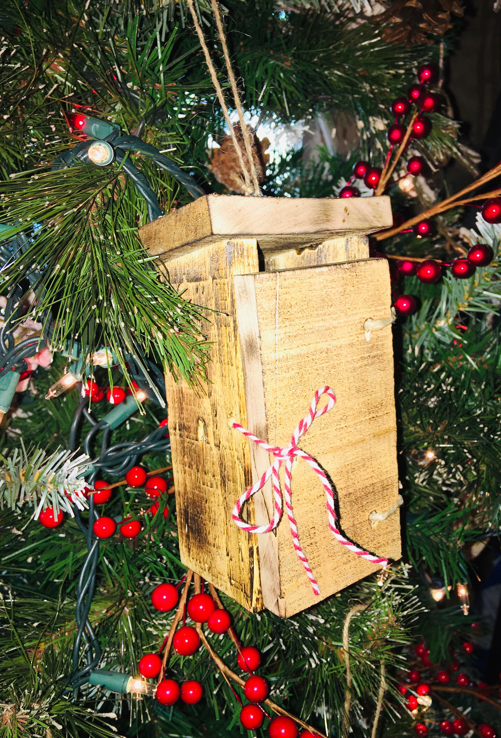 Rustic Outhouse ornament | Etsy