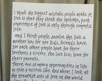 Quotes about Life | Handwritten Jay Shetty | Custom Quotes on Love | Gifts for Him | Gifts for Her |