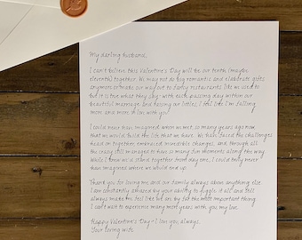 Letter from Santa Handwriting Keepsake Christmas Gift Personalized  Handwritten Christmas Letters Letter to North Pole