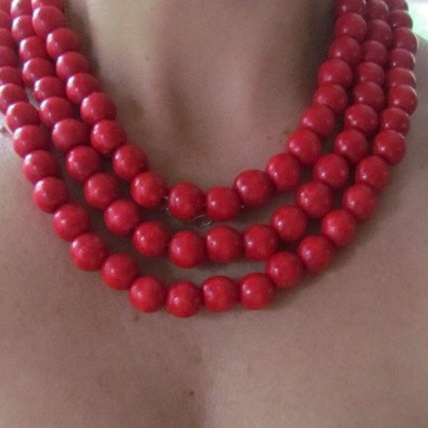 Biot Necklace Red Red
