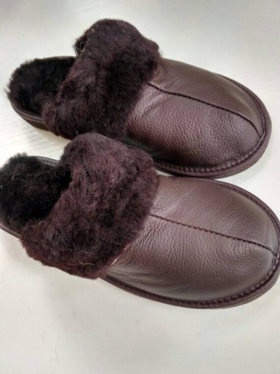 lamb fur slippers