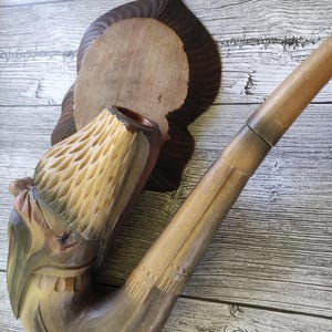huge tobacco pipe Millville Supreme Briar Smoking Large Billiard Estate England Rich Esserman: Big Pipe Guy