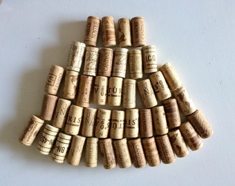 Italian Wine Corks, 50 Used all Natural Wine Corks, Craft Corks, Wedding Wine Corks, Wine Cork Supply, Wedding Decorations,Tappi di sughero