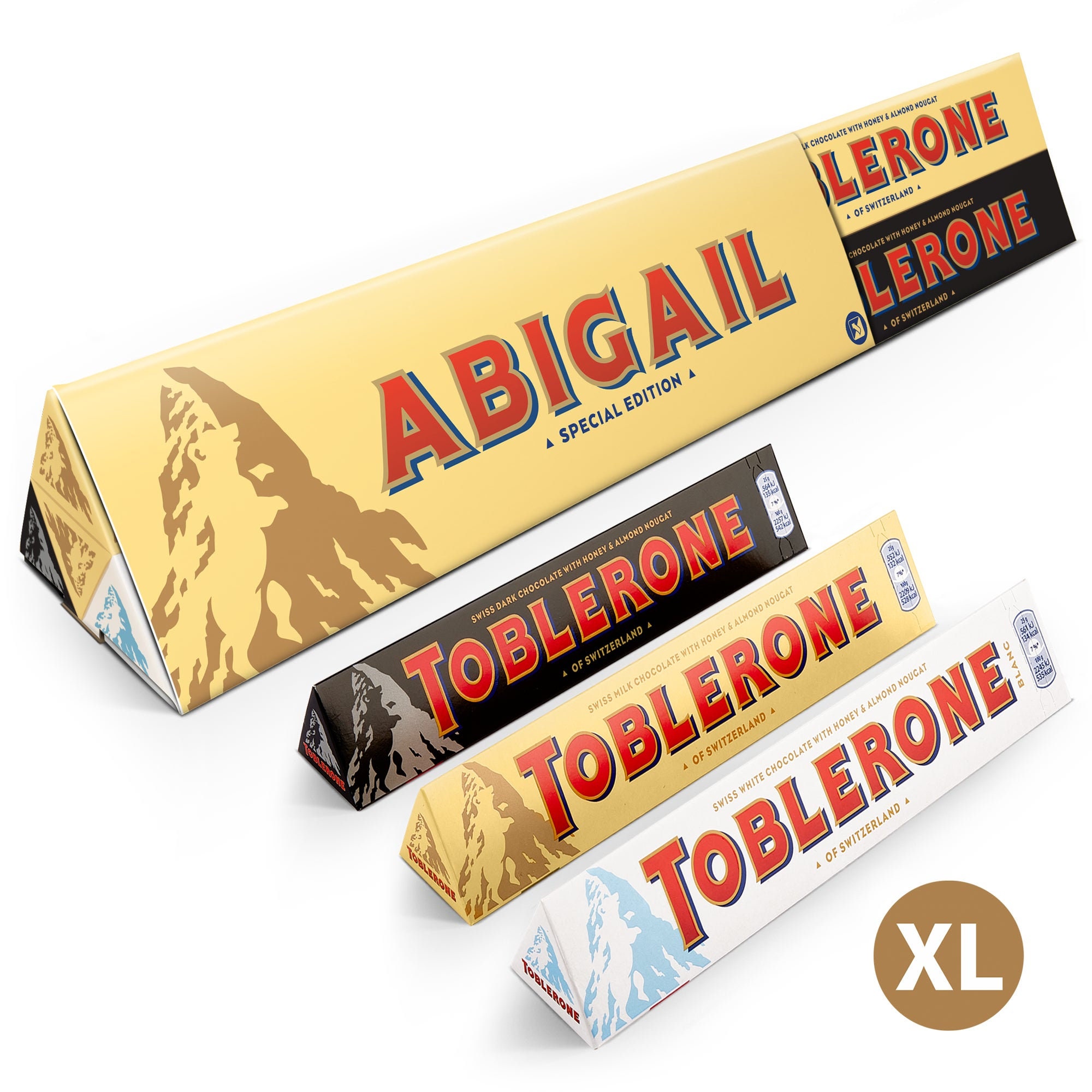 Toblerone Personnalisé Swiss Milk Chocolate Bar, Maroc