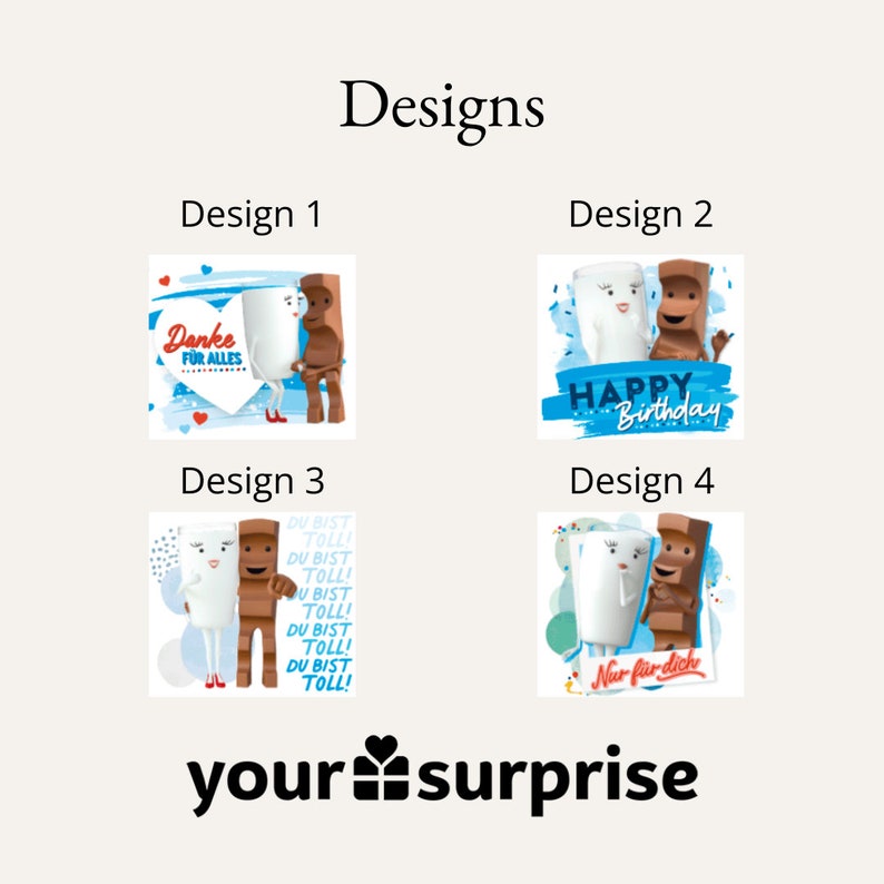 XXL children's bars personalized with name Personalized chocolate gift with 3x pack of 10 630 grams Gift for him / her image 2