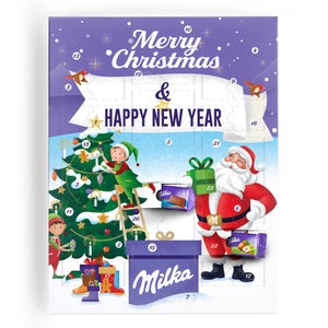 Milka Advent Calendar 2025 - Chocolate Advent Calendar - Christmas gift
