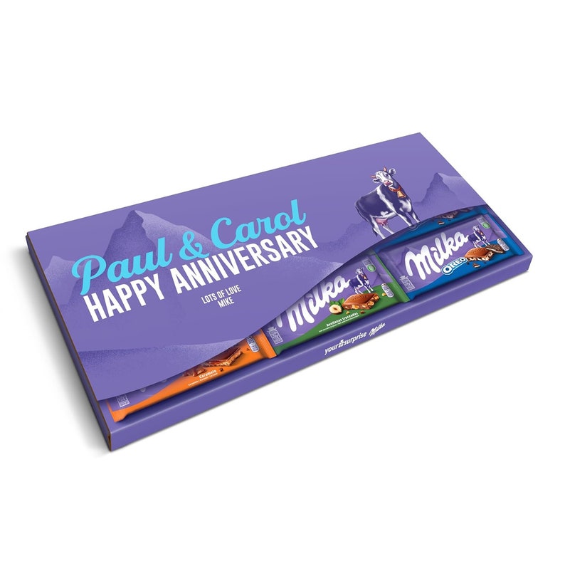 Personalized XXL Milka Chocolate Bar Milka Bar with Name & Text from YourSurprise Perfect Choco Gift for him / her image 3