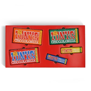 Barra de chocolate Tony's Chocolonely XL personalizada con nombre Barra personalizada Tony Chocolonely varios sabores para un verdadero amante del chocolate imagen 3
