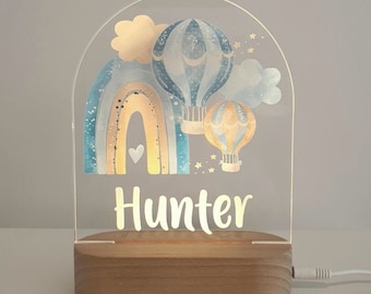 名前入り子供用ナイトライト - クリスマスプレゼント 女の子用保育園