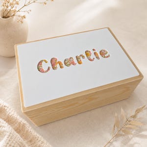 Personalised New Baby Large Wooden Memory Box Gifts Ideas For Boys Girls Newborn Babies Keepsake Memories Unique Mum