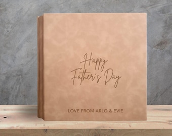 Personalized Fathers Day Gift, Adventures with daddy, Personalized Gifts for Dad from Daughter Gift from Kids Dad scrapbook Fathers Day Gift