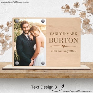 Personalised Wedding Gift for Couple, Personalized Wedding Picture Frame, Personalized Wedding Gifts, Gifts for Couple, Custom Wedding Frame