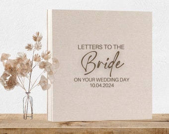 Letters to the Bride Book, Bridal Shower Scrapbook, Hen Party Scrapbook, Bride to be Book, Photo Guest Book, Personalised Bride To Be Gift