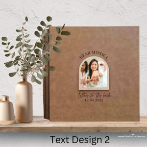 Custom Letters to the Bride Scrapbook, Hen Do Scrapbook, Bridal Shower Album Gifts, Wedding Keepsake