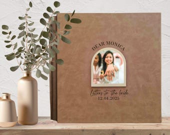 Custom Letters to the Bride Scrapbook, Hen Do Scrapbook, Bridal Shower Album Gifts, Wedding Keepsake
