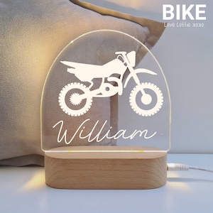 Personalised Night Light Baby Gift - Christmas Gift - Custom Name Nursery Decor Light - 1st Birthday Gift -  Baby boy gift - Baby Girl Gift