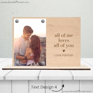 Custom Valentines day gift for Boyfriend Personalised Couple photo Gift for Her for First Wedding Anniversary Gift for Husband Wife Love