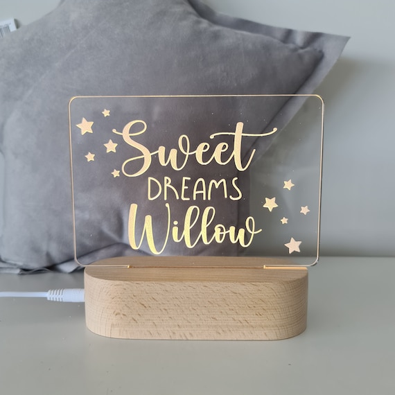 Name night light deals