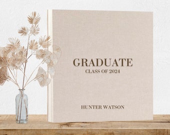 Libro de visitas de la fiesta de graduación, Universidad de posgrado de la escuela secundaria, Felicitaciones de posgrado, Álbum de fotos de posgrado, Regalos de graduación para ella, Álbum autoadhesivo