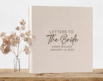 Letters to the Bride Book, Bridal Shower Scrapbook, Hen Party Scrapbook, Bride to be Book, Photo Guest Book, Personalised Bride To Be Gift