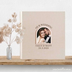 Wedding Guest Book, Instax Guest Book, Guest Book, Photobooth Guestbook, Instax photo Guest Book, Personalized Polaroid Photo Album, Wedding
