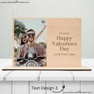 Custom Valentines day gift for Boyfriend Personalised Couple photo Gift for Her for First Wedding Anniversary Gift for Husband Wife Love