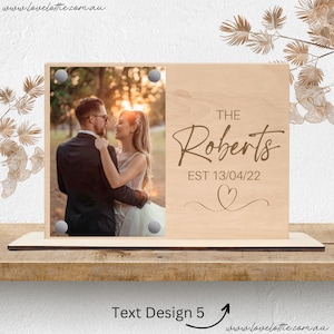 Personalised Wedding Gift for Couple, Personalized Wedding Picture Frame, Personalized Wedding Gifts, Gifts for Couple, Custom Wedding Frame