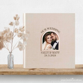 Potricher Album Fotografico 4x6 - 300 Foto - Copertina In Lino Beige Per Matrimonio, Famiglia, Bambino